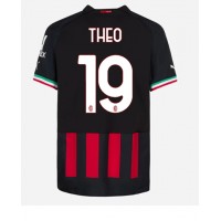 AC Milan Theo Hernandez #19 Fotballklær Hjemmedrakt 2022-23 Kortermet